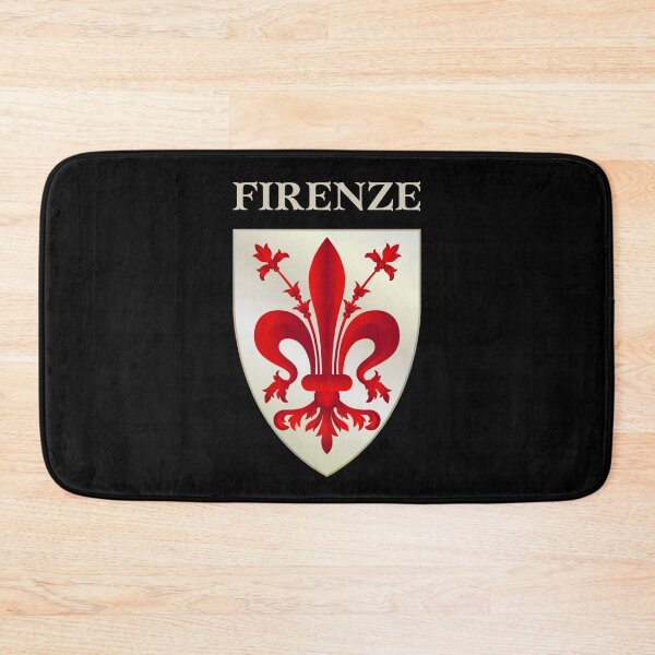 Item preview, Florence Red Giglio Shield designed and sold by Fed Sher.