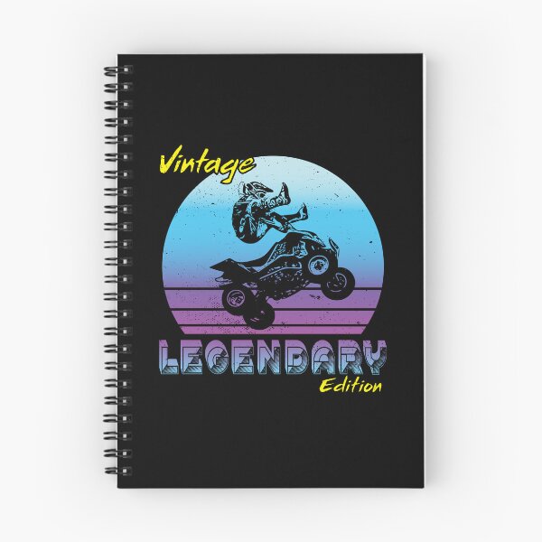 Item preview, Vintage Themed Design Legendary Edition Quad Biker designed and sold by HiruK.