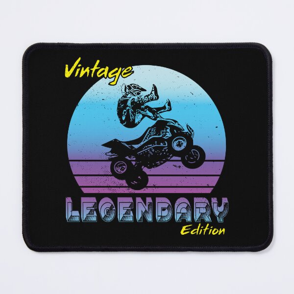Item preview, Vintage Themed Design Legendary Edition Quad Biker designed and sold by HiruK.