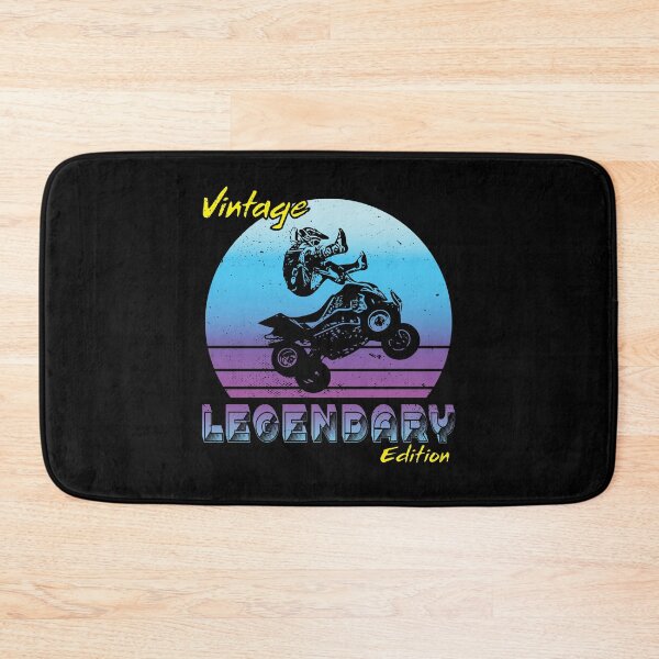 Item preview, Vintage Themed Design Legendary Edition Quad Biker designed and sold by HiruK.
