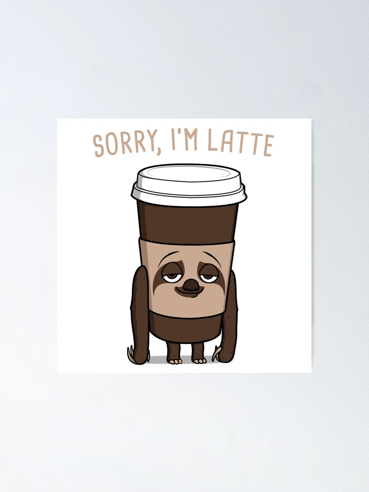 Thumbnail 1 of 3, Poster, Latte! designed and sold by Raffiti.