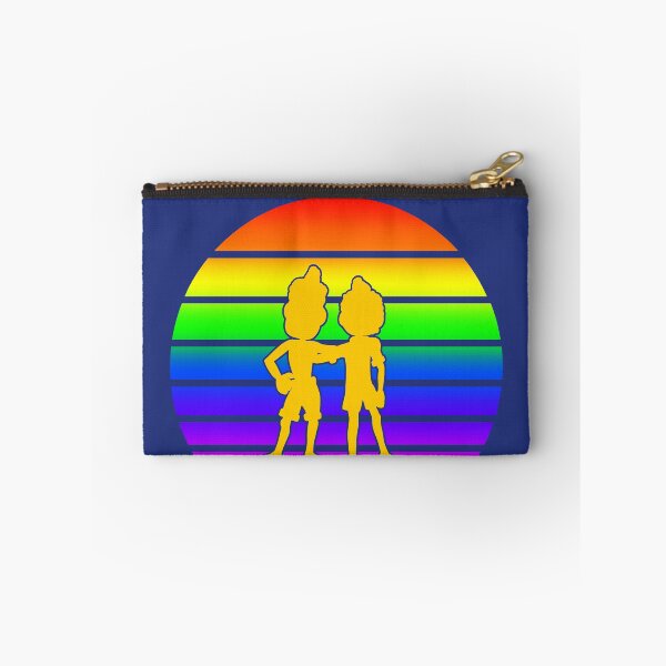 Item preview, Rainbow Sunset with Luca and Alberto - Cartoon Blue designed and sold by Smagnaferous.