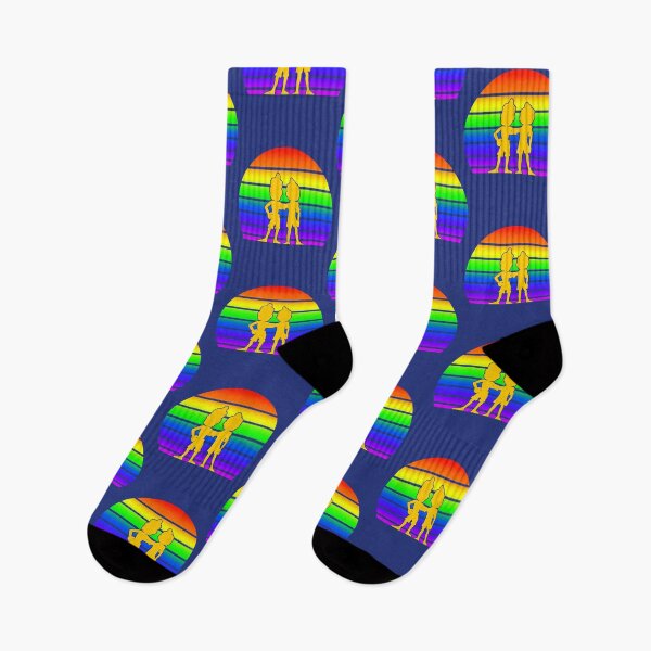 Item preview, Rainbow Sunset with Luca and Alberto - Cartoon Blue designed and sold by Smagnaferous.