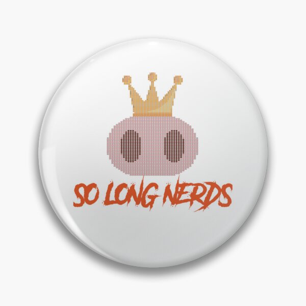 Item preview, Funny Pig King Technoblade So Long Nerds  designed and sold by JamauDS.