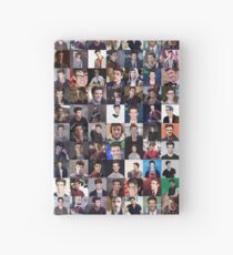 Grant Gustin Collage - Many Items Available Hardcover Journal