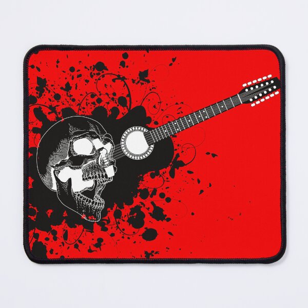 Item preview, Rocking Guitar and Skull designed and sold by Tamhanstar.
