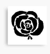 Black Rose Canvas Print