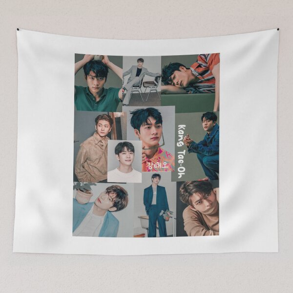 Item preview, kang tae-oh photo collage   designed and sold by HolmesAmber.
