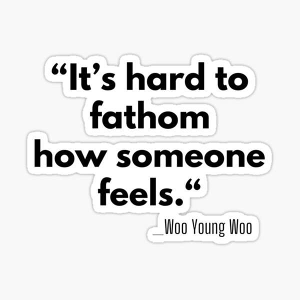 "of Extraordinary Attorney Woo Kdrama 이상한 변호사 우영우 (5) " Sticker for