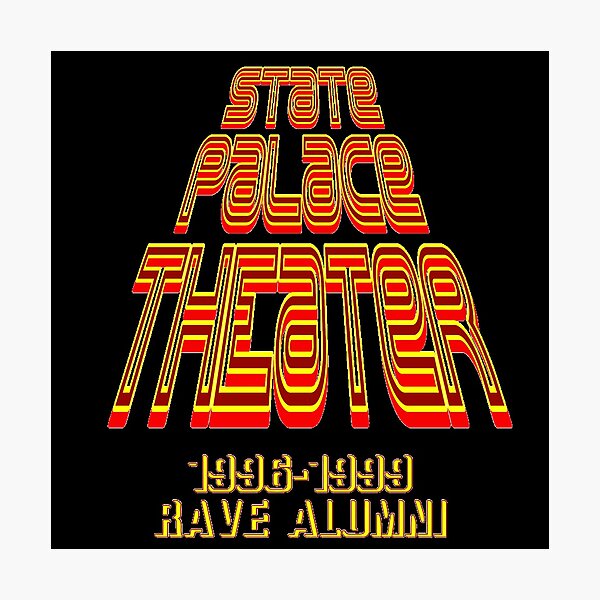 State palace theater rave alumni Photographic Print