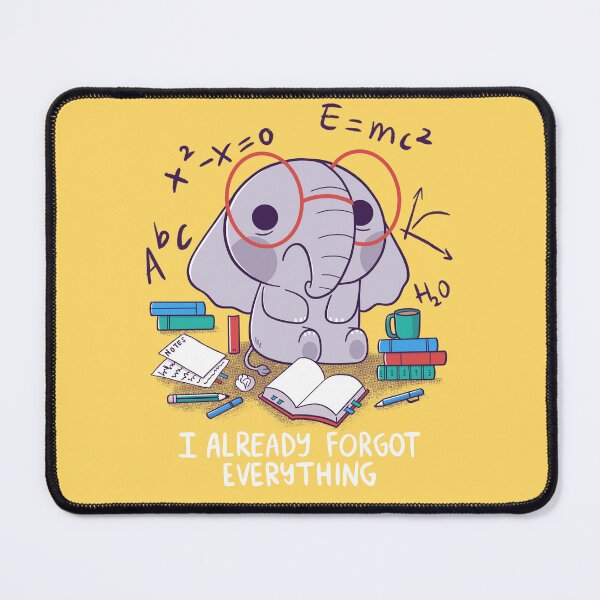Item preview, Forgetful Elephant designed and sold by TaylorRoss1.