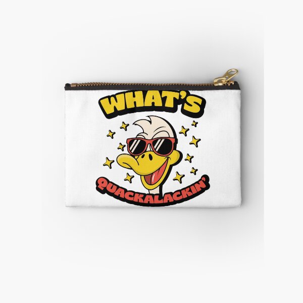 Item preview, What's Quackalackin' Retro Pun Funny Cool duck with sunglass designed and sold by ariaarti.