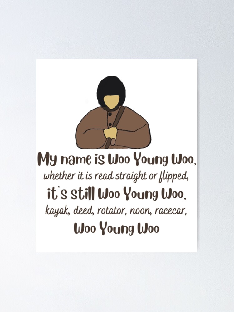 "Woo Young Woo Introduction Extraordinary Attorney Woo " Poster for