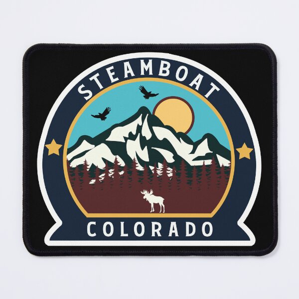 Item preview, Steamboat Colorado designed and sold by Road-tees.
