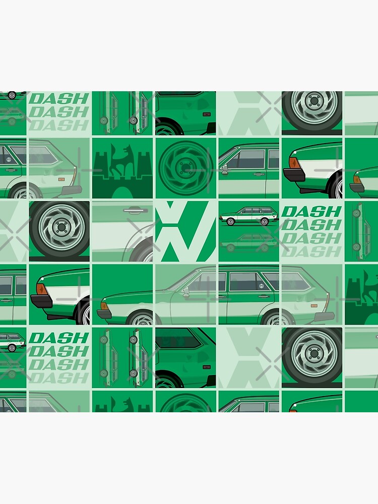 Kylee's Green VDub Dasher Wagon by monkeycom
