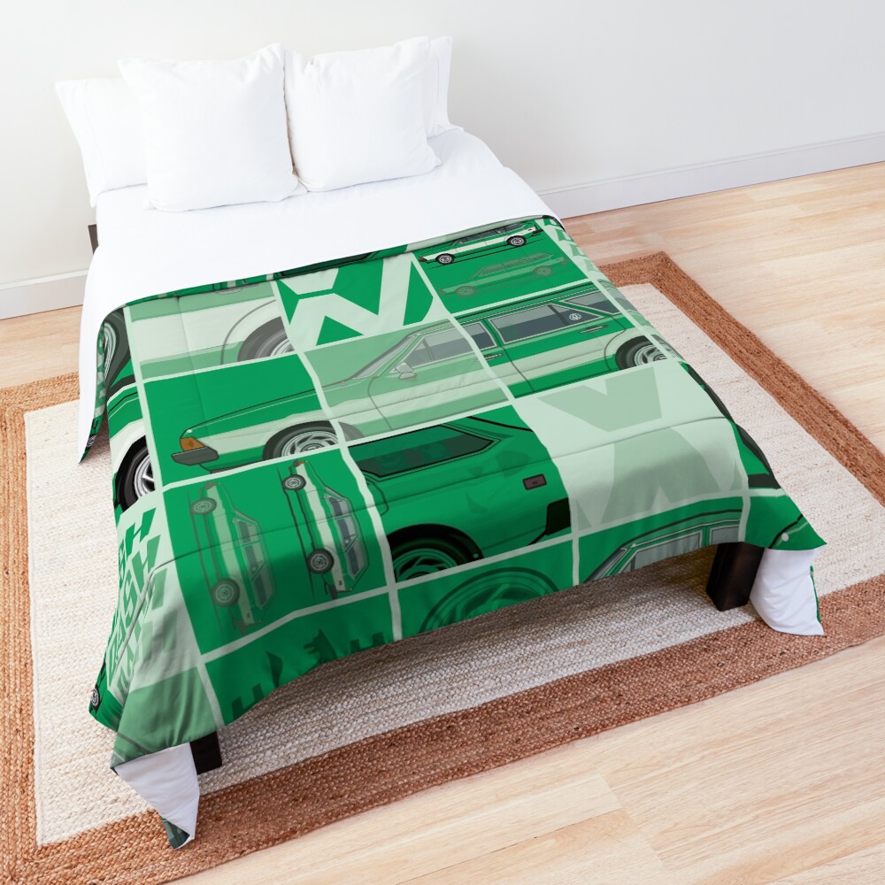 Kylee's Green VDub Dasher Wagon Comforter