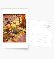 Afternoon nap Postcards