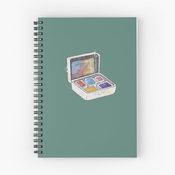 Item preview,  Mini Palette spiral notebook designed and sold by mintimochi.