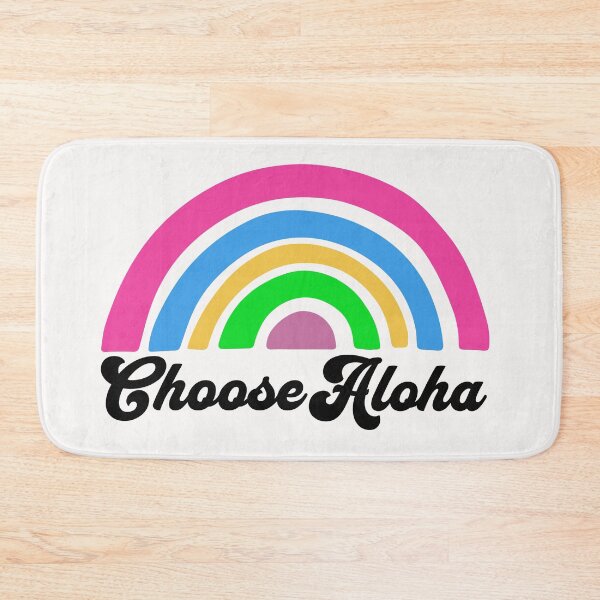 Item preview, Choose Aloha | Retro Rainbow | Hawaii Island Chain | Boho Rainbow Hawaii designed and sold by FreeSpiritAloha.