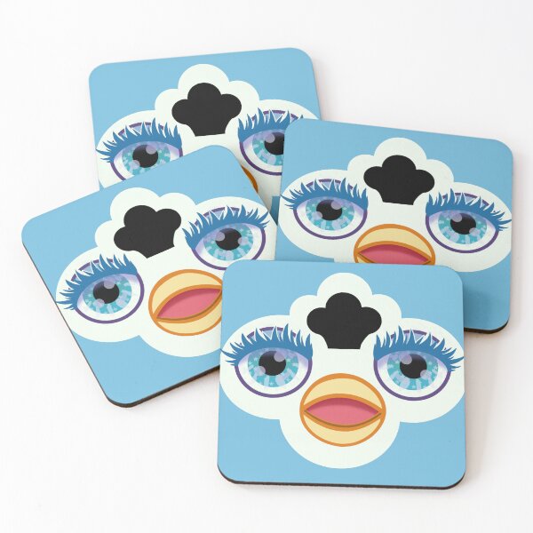 Item preview, Furby Face Blue designed and sold by HyperionGirl.