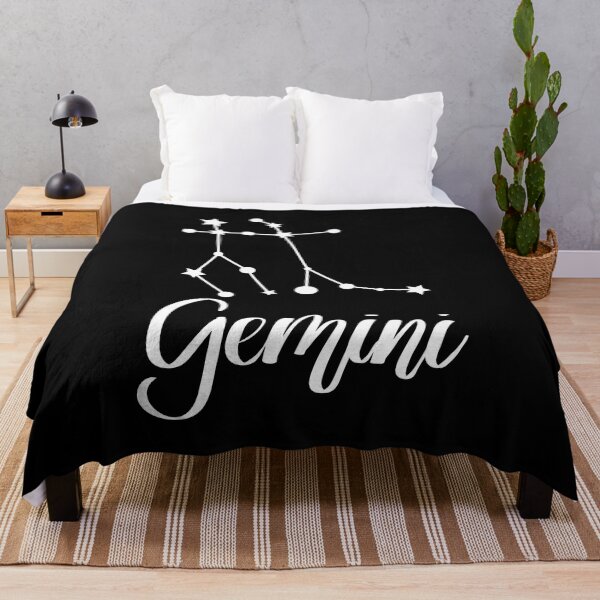 Item preview, Gemini Zodiac Constellation in White designed and sold by Kelly Leung.