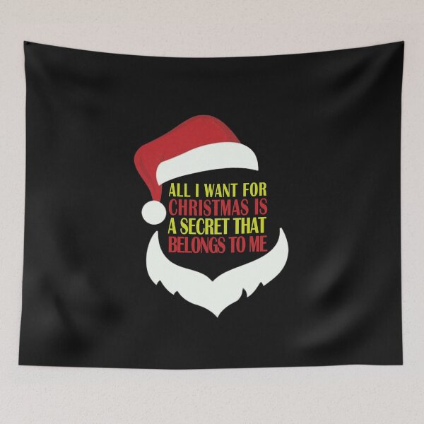 Item preview, All I want for Christmas is a secret that belongs to me Siuuuuu. designed and sold by stopamoment.