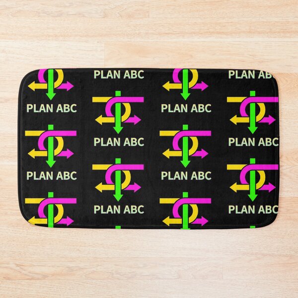 Artikelvorschau, plan ABC,fluorescent color,arrow entworfen und verkauft von zzzozzo.