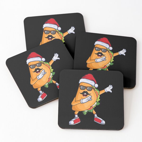 Item preview, Christmas Taco Dabbing with Santa Claus Hat designed and sold by grinta2021.