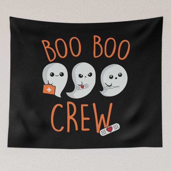 Item preview, Meme Retro Boo Boo Crew Nurse Halloween designed and sold by BufFord71.