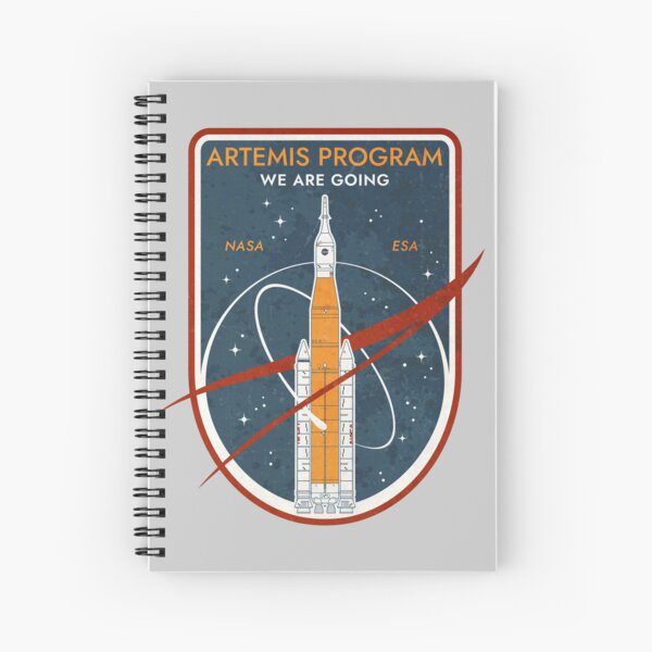 Item preview, Artemis Program. We Are Going. NASA ESA Commemorative Badge designed and sold by BGALAXY.