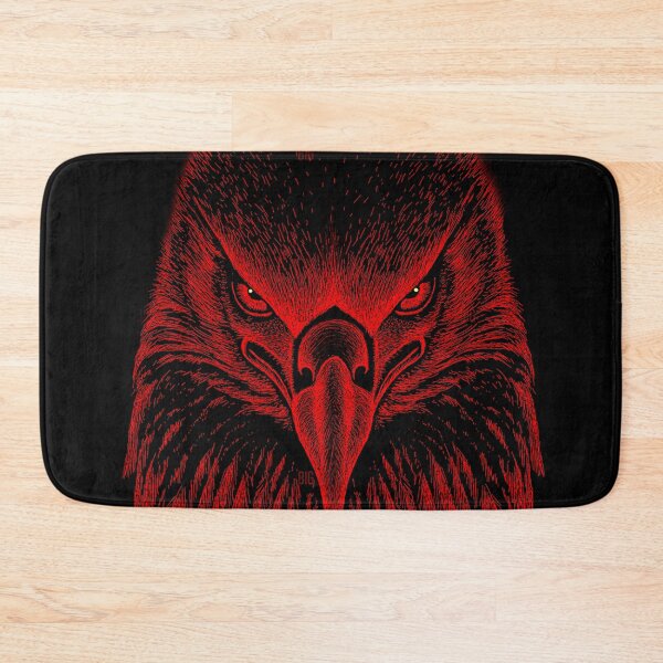 Item preview, AWESOME INTENSE EAGLE PORTRAIT deep red designed and sold by THE AMERICAN TEEVANGELIST.