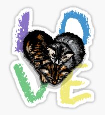 All You Need is Love. And Kitties. Sticker