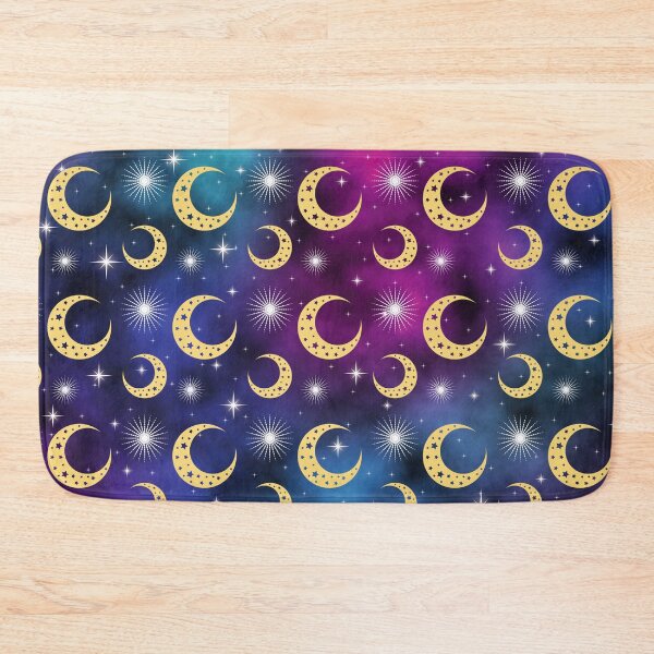 Item preview, Galaxy And Moons Pattern - Night Sky designed and sold by Ayesha Saleem.
