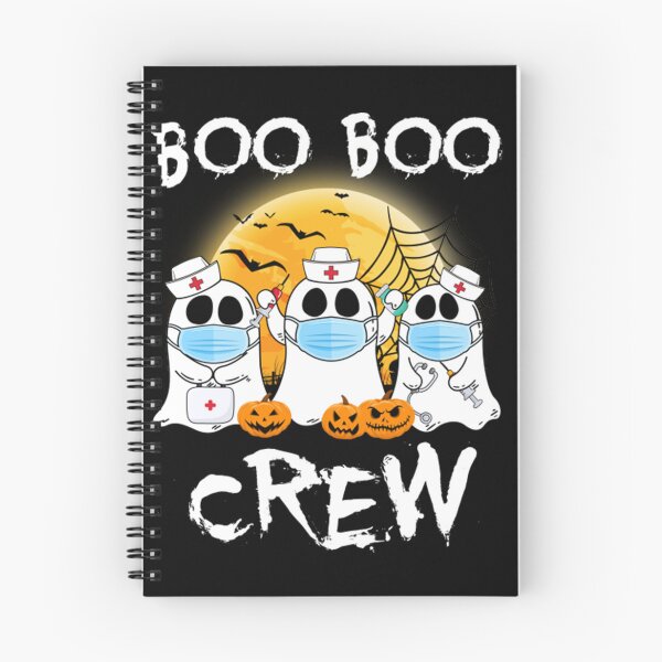 Item preview, Meme Retro Boo Boo Crew Nurse Halloween Ghost designed and sold by BufFord71.