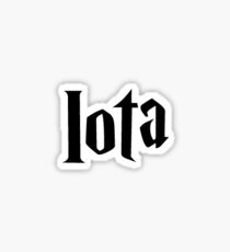 Iota Sticker