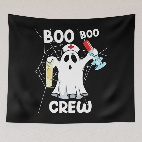 Item preview, Meme Crew Nurse Halloween Ghost designed and sold by BufFord71.