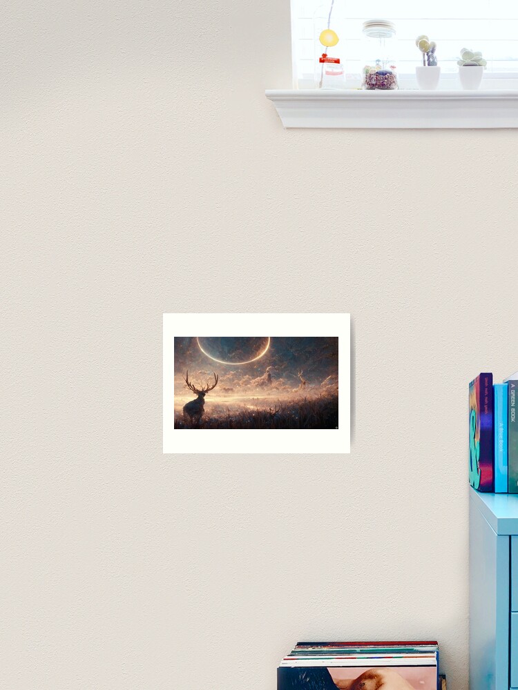Thumbnail 2 of 3, Art Print, The Guardian designed and sold by RicoInStudios.