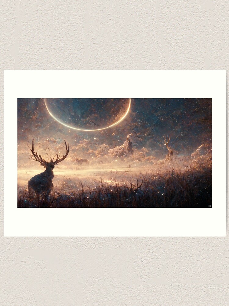 Thumbnail 1 of 3, Art Print, The Guardian designed and sold by RicoInStudios.