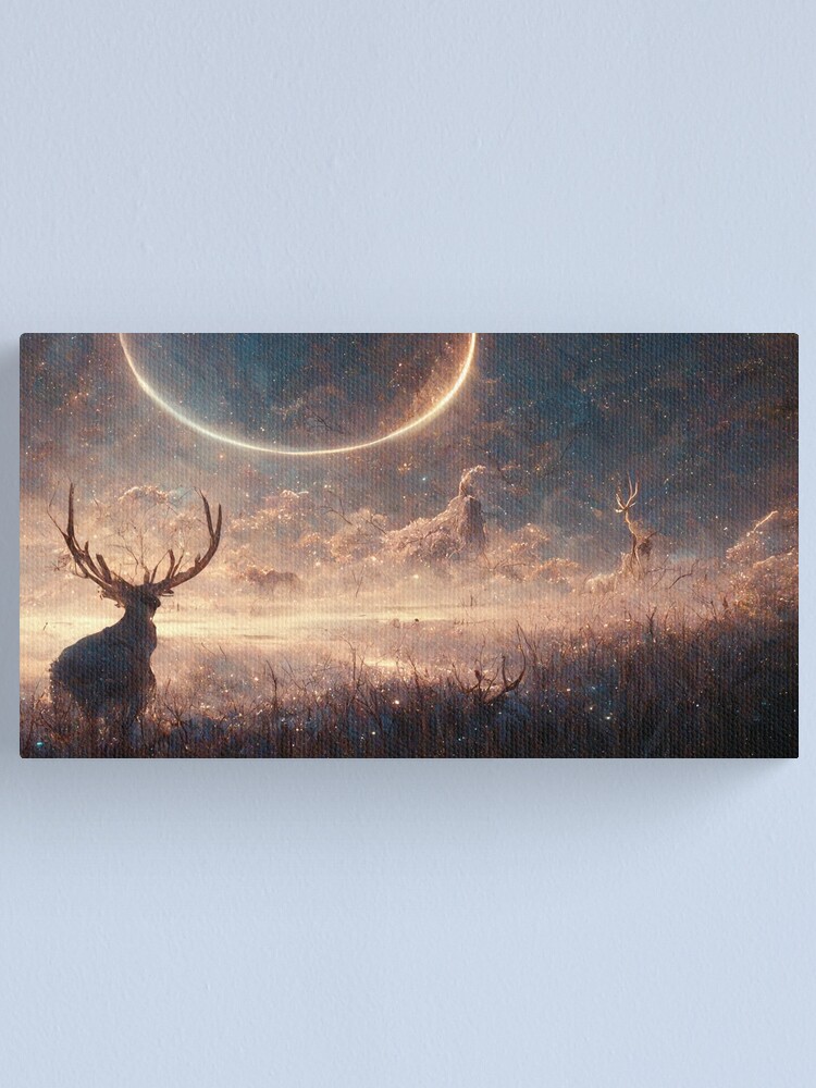 Thumbnail 1 of 3, Canvas Print, The Guardian designed and sold by RicoInStudios.