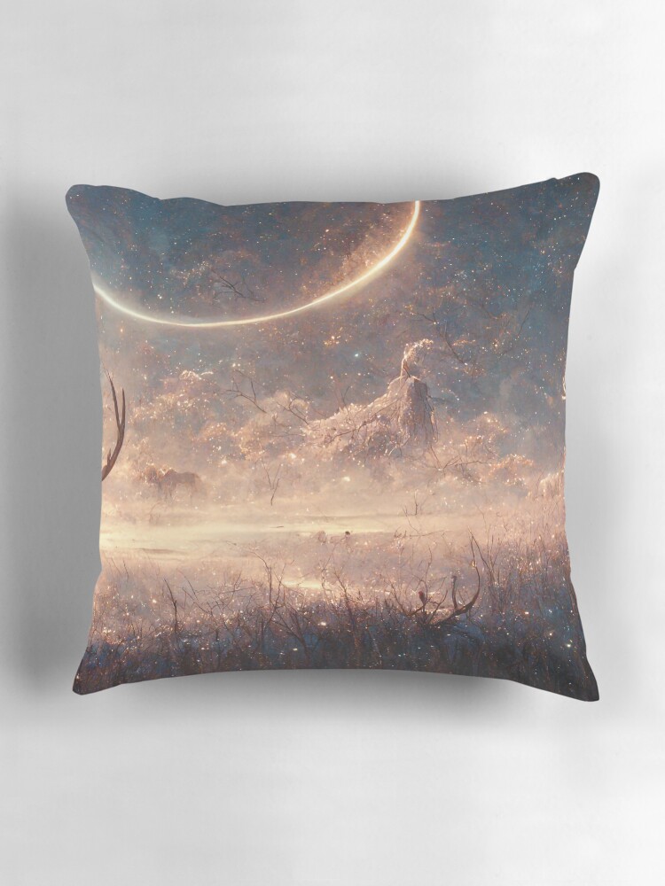 Thumbnail 3 of 4, Pillow, The Guardian designed and sold by RicoInStudios.