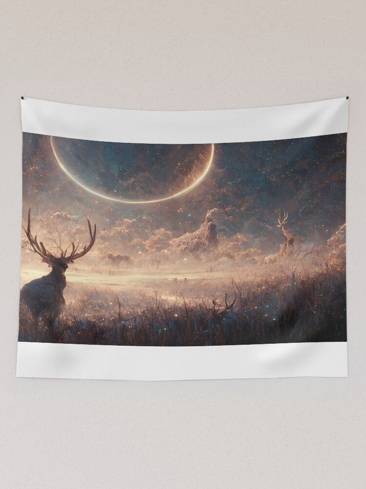 Thumbnail 2 of 3, Tapestry, The Guardian designed and sold by RicoInStudios.