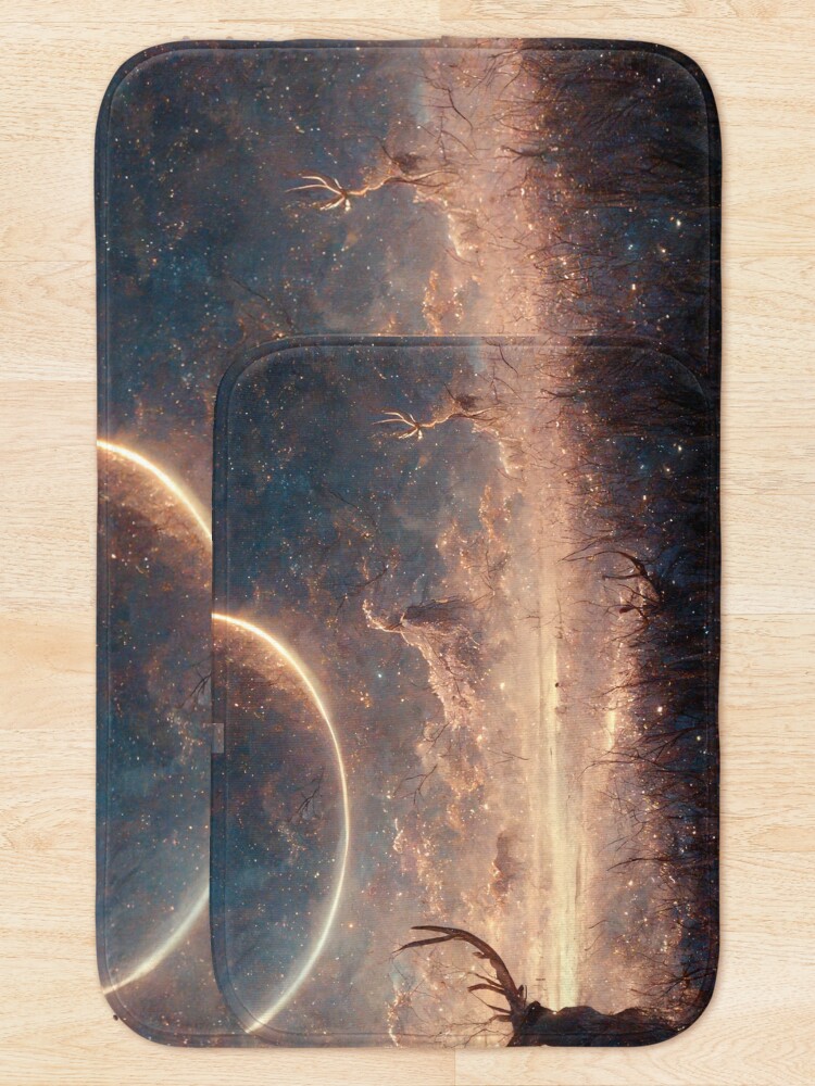 Thumbnail 5 of 6, Bath Mat, The Guardian designed and sold by RicoInStudios.