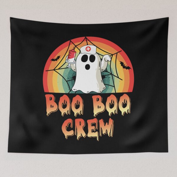 Item preview, Meme Funny Halloween Ghost Costume Boo Boo Crew Nurse designed and sold by BufFord71.