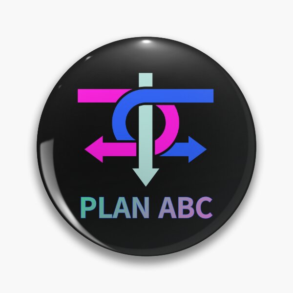 Artikelvorschau, plan ABC,fluorescent color,arrow entworfen und verkauft von zzzozzo.