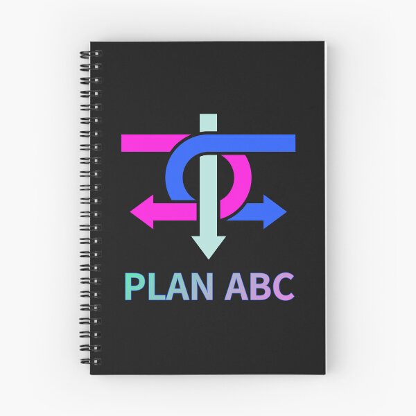 Artikelvorschau, plan ABC,fluorescent color,arrow entworfen und verkauft von zzzozzo.