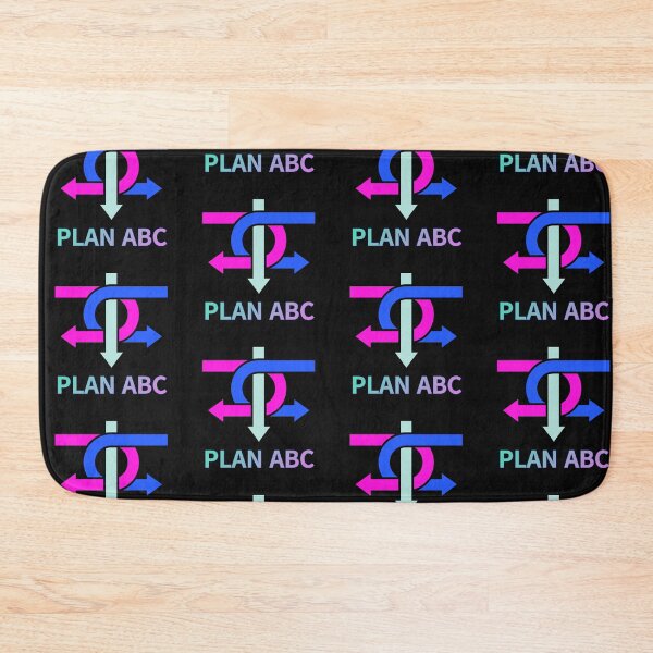Artikelvorschau, plan ABC,fluorescent color,arrow entworfen und verkauft von zzzozzo.