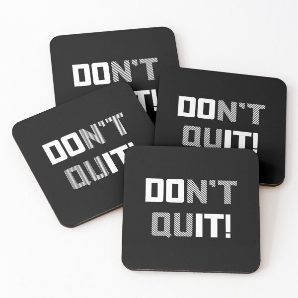 Item preview, Don't quit! Do it! designed and sold by GGlobeStudio.