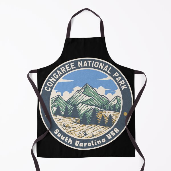 Item preview, Congaree National Park Vintage Mountains designed and sold by JordanHolmes.