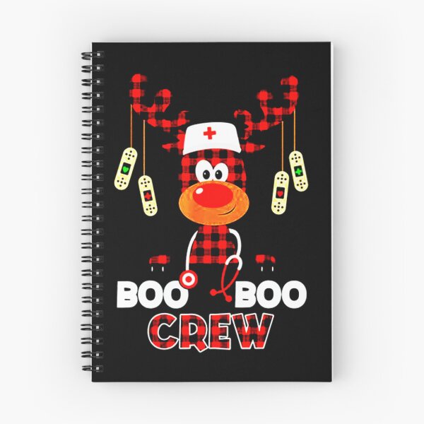 Item preview, Meme Boo Boo Crew Reindeer Nurse designed and sold by BufFord71.