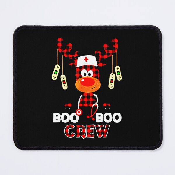 Item preview, Meme Boo Boo Crew Reindeer Nurse designed and sold by BufFord71.
